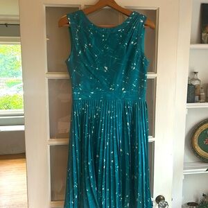 Kate Spade Turquoise Silk dress